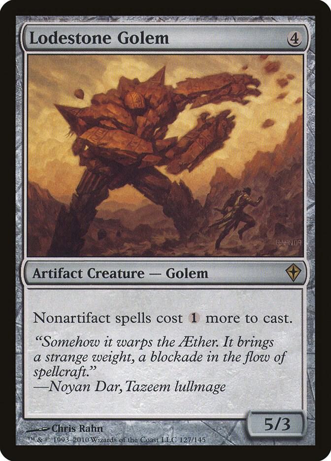 Lodestone Golem 127/145 (Worldwake)  | Chromatic Games