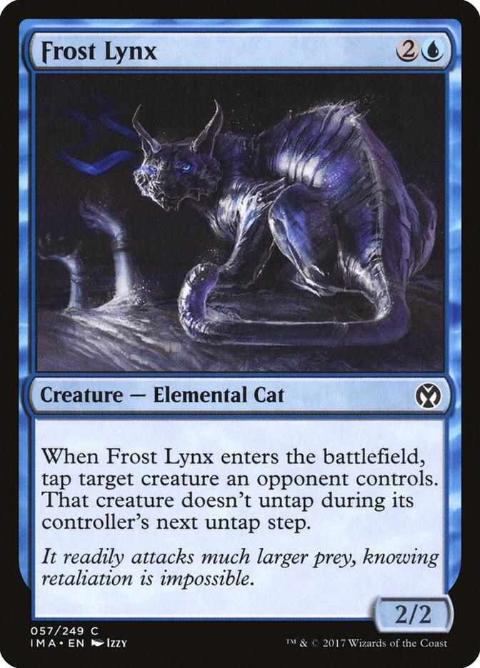 Frost Lynx 57/249 (Iconic Masters)  | Chromatic Games