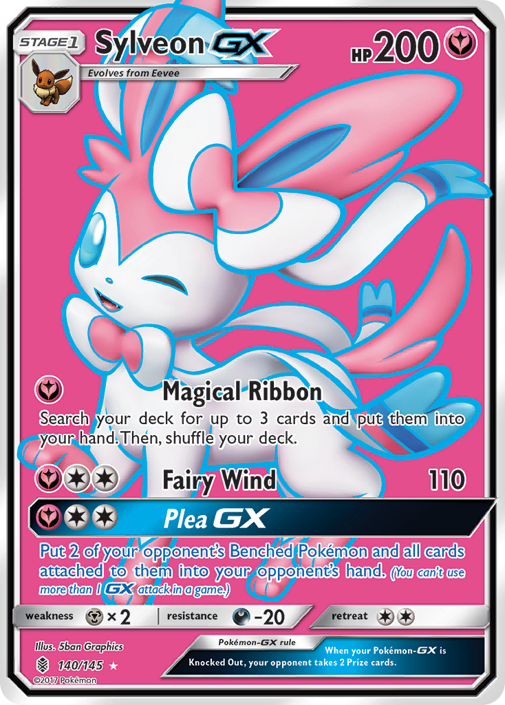 Sylveon GX (140/145) [Sun & Moon: Guardians Rising] | Chromatic Games