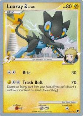 Luxray GL LV.48 (9/111) (LuxChomp of the Spirit - Yuta Komatsuda) [World Championships 2010] | Chromatic Games