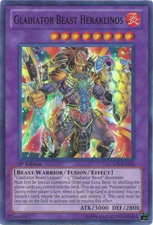 Gladiator Beast Heraklinos [LCGX-EN253] Super Rare | Chromatic Games