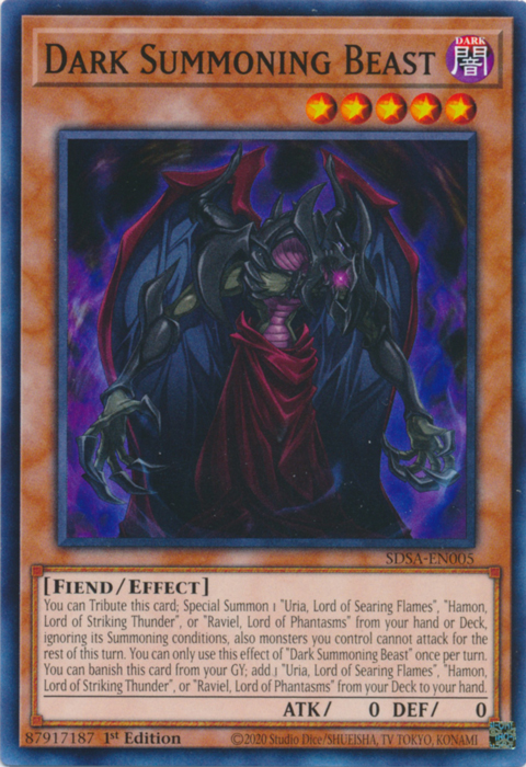 Dark Summoning Beast [SDSA-EN005] Common | Chromatic Games