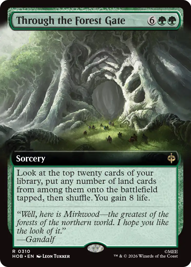 Through the Forest Gate (Extended Art) [The Hobbit] | Chromatic Games
