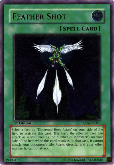 Feather Shot [EEN-EN042] Ultimate Rare | Chromatic Games