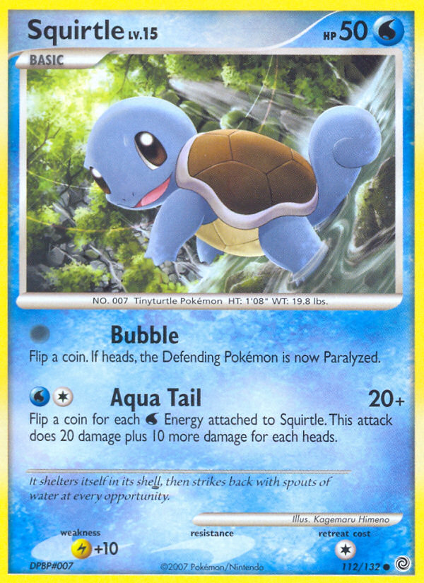 Squirtle (112/132) [Diamond & Pearl: Secret Wonders] | Chromatic Games