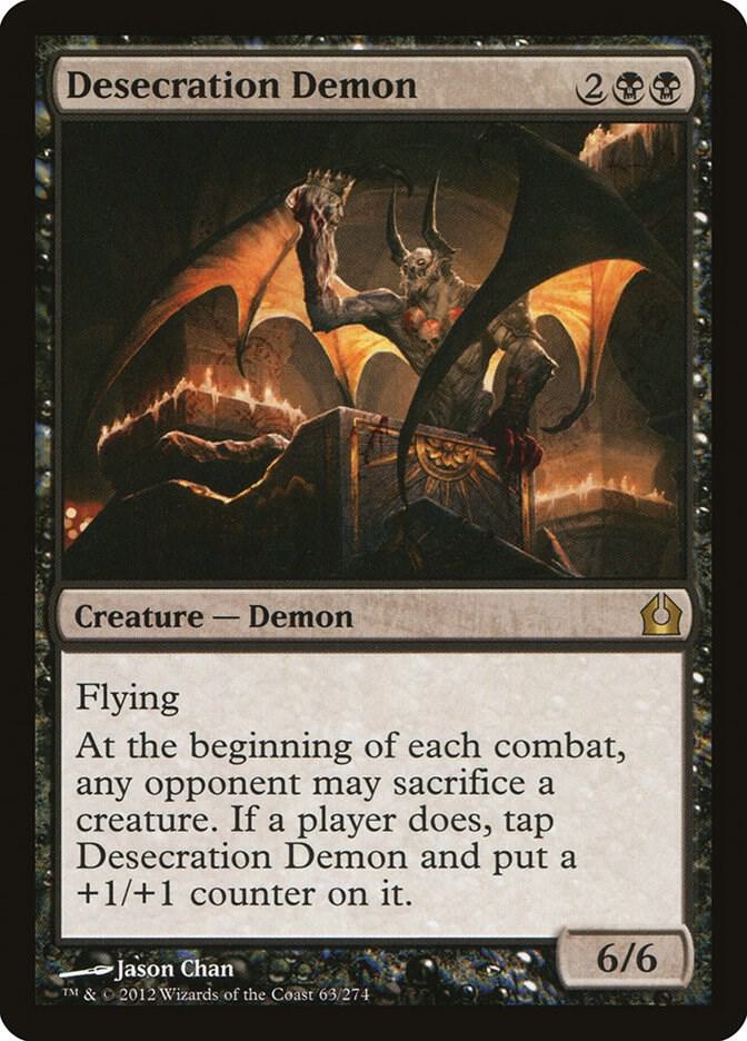 Desecration Demon 63/274 (Return to Ravnica)  | Chromatic Games