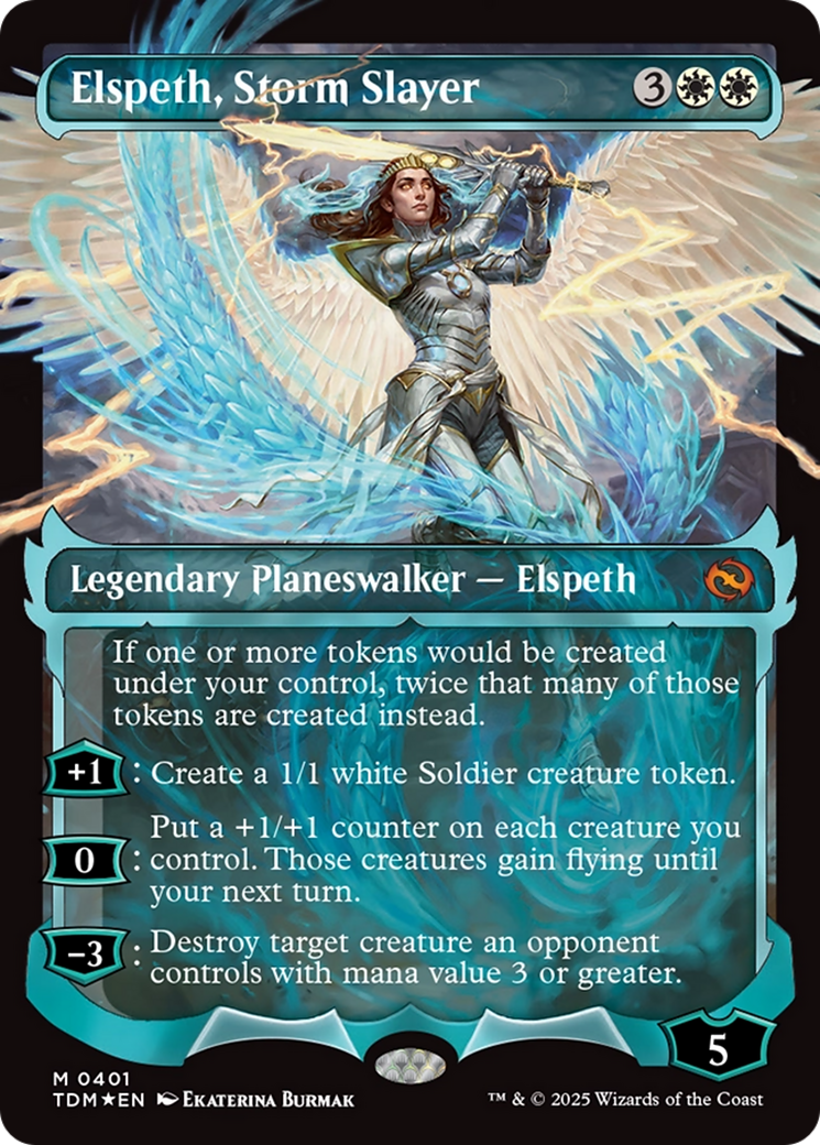 Elspeth, Storm Slayer (Showcase) [Tarkir: Dragonstorm] | Chromatic Games