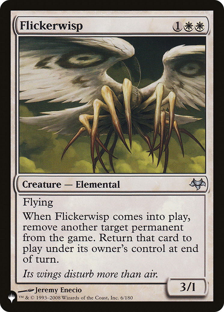 Flickerwisp [The List Reprints] | Chromatic Games