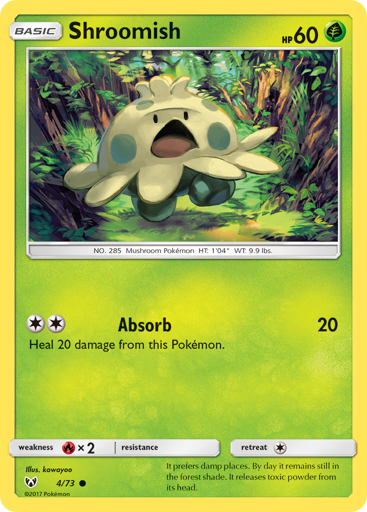 Shroomish (4/73) [Sun & Moon: Shining Legends] | Chromatic Games