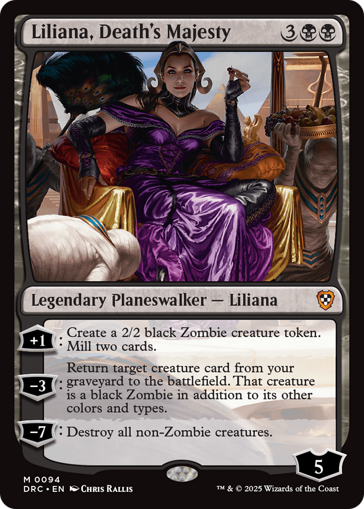 Liliana, Death's Majesty [Aetherdrift Commander] | Chromatic Games