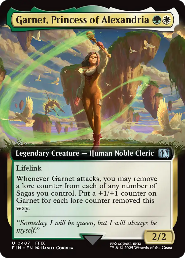 Garnet, Princess of Alexandria (Extended Art) [FINAL FANTASY] | Chromatic Games