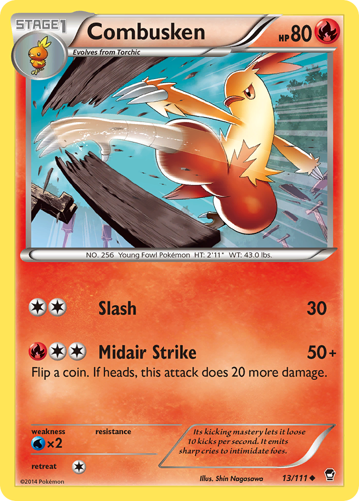 Combusken (13/111) [XY: Furious Fists] | Chromatic Games