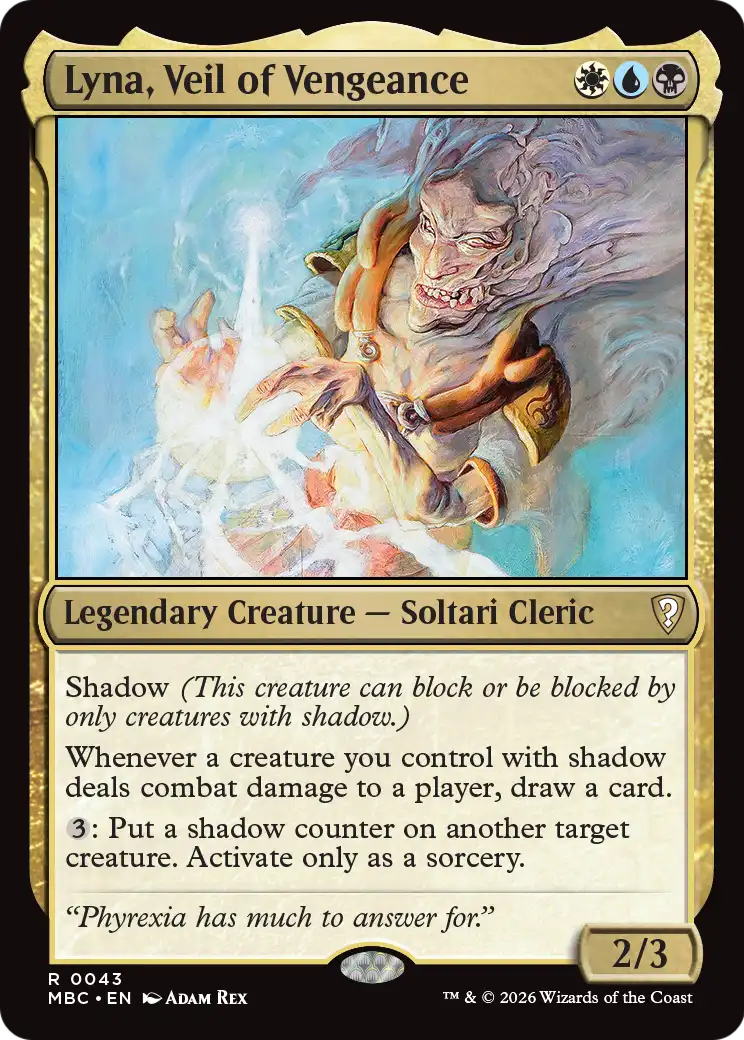 Lyna, Veil of Vengeance [Mystery Booster: Commander Edition] | Chromatic Games