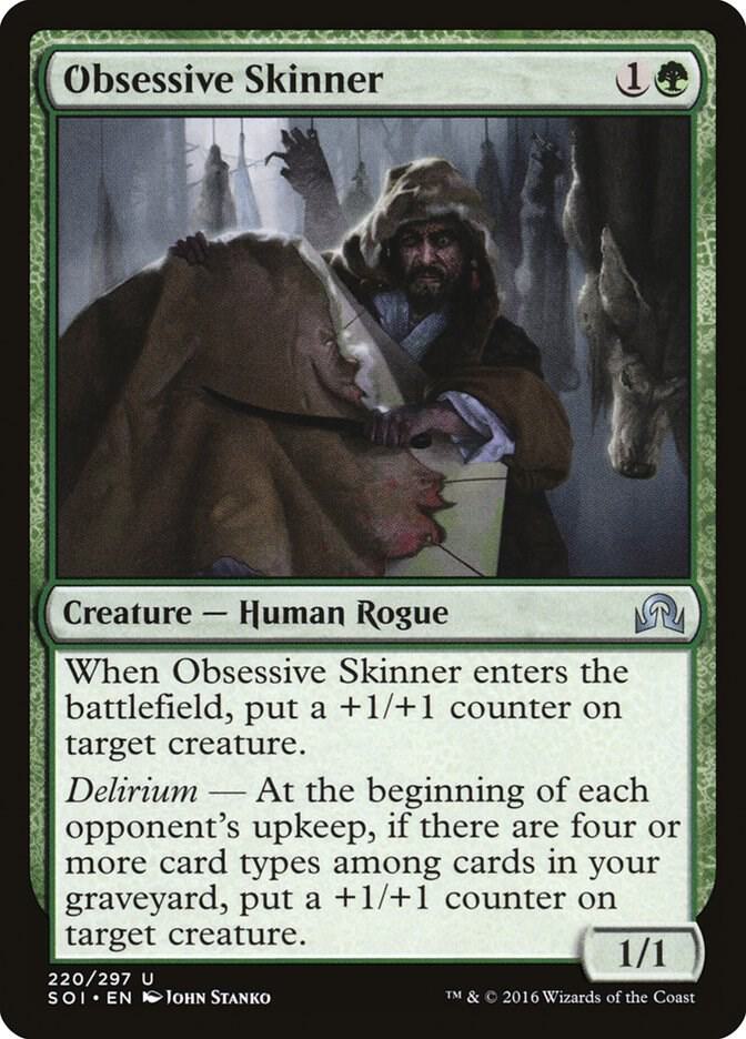 Obsessive Skinner 220/297 (Shadows over Innistrad)  | Chromatic Games