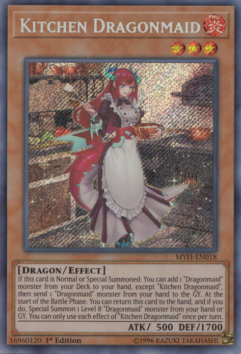 Kitchen Dragonmaid [MYFI-EN018] Secret Rare | Chromatic Games
