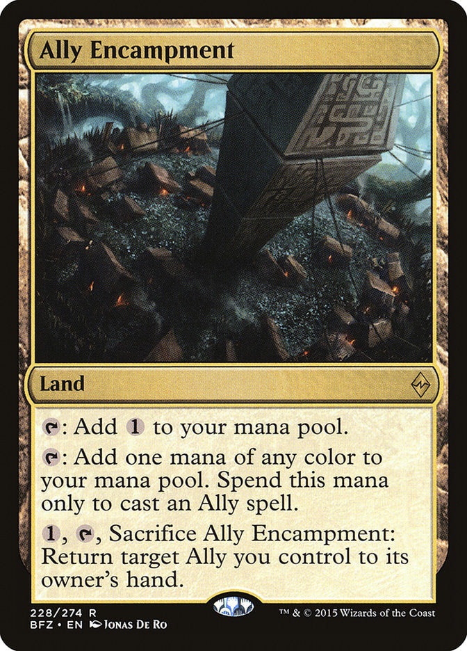 Ally Encampment 228/274 (Battle for Zendikar)  | Chromatic Games