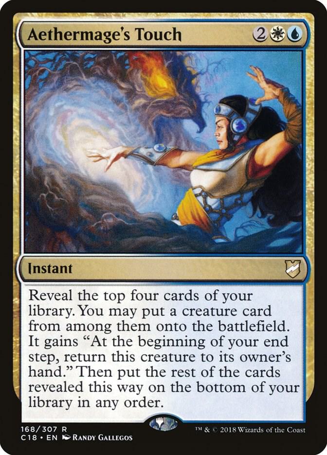 Aethermage's Touch 168/307 (Commander 2018)  | Chromatic Games