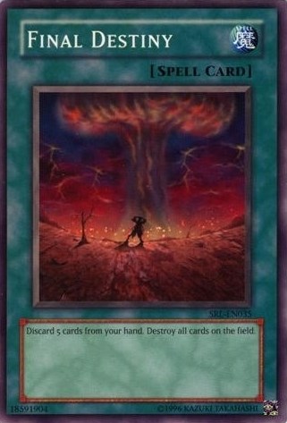 Final Destiny [SRL-EN035] Common | Chromatic Games