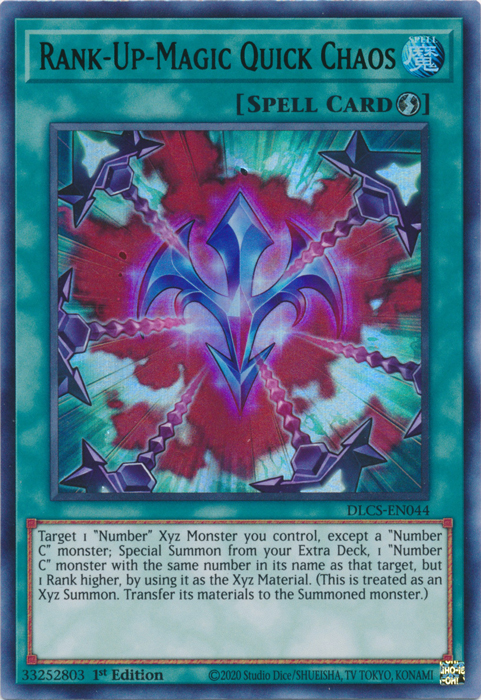 Rank-Up-Magic Quick Chaos (Green) [DLCS-EN044] Ultra Rare | Chromatic Games