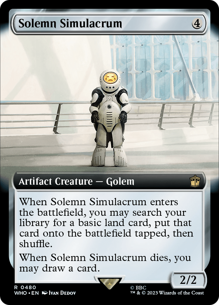 Solemn Simulacrum (Extended Art) [Doctor Who] | Chromatic Games