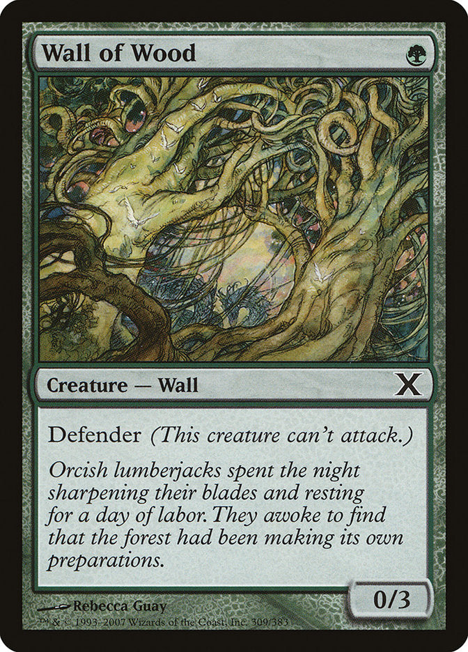 Wall of Wood 309/383 (10th Edition)  | Chromatic Games
