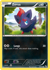 Zorua (70/114) [Black & White: Base Set] | Chromatic Games