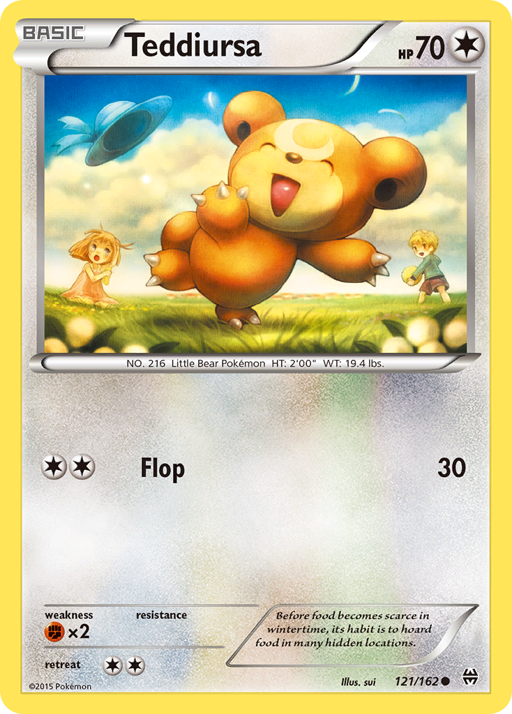 Teddiursa (121/162) [XY: BREAKthrough] | Chromatic Games