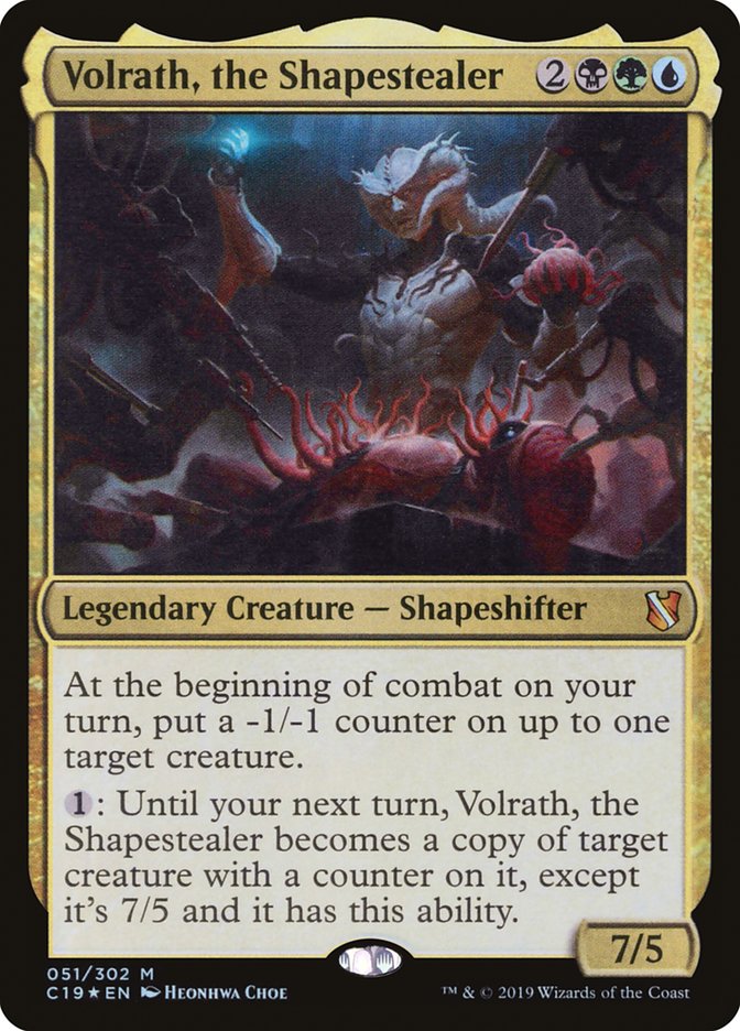 Volrath, the Shapestealer 51/302 (Commander 2019)  - Foil | Chromatic Games