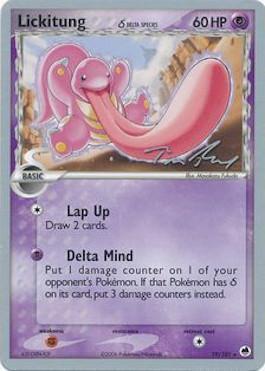 Lickitung (19/101) (Delta Species) (Legendary Ascent - Tom Roos) [World Championships 2007] | Chromatic Games