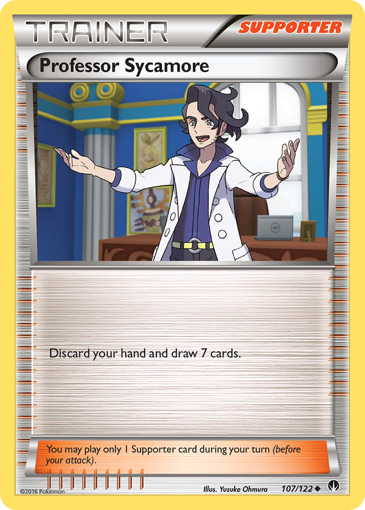 Professor Sycamore (107/122) [XY: BREAKpoint] | Chromatic Games