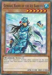 General Raiho of the Ice Barrier [SDFC-EN015] Common | Chromatic Games