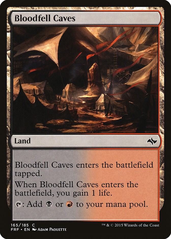 Bloodfell Caves 165/185 (Fate Reforged)  | Chromatic Games