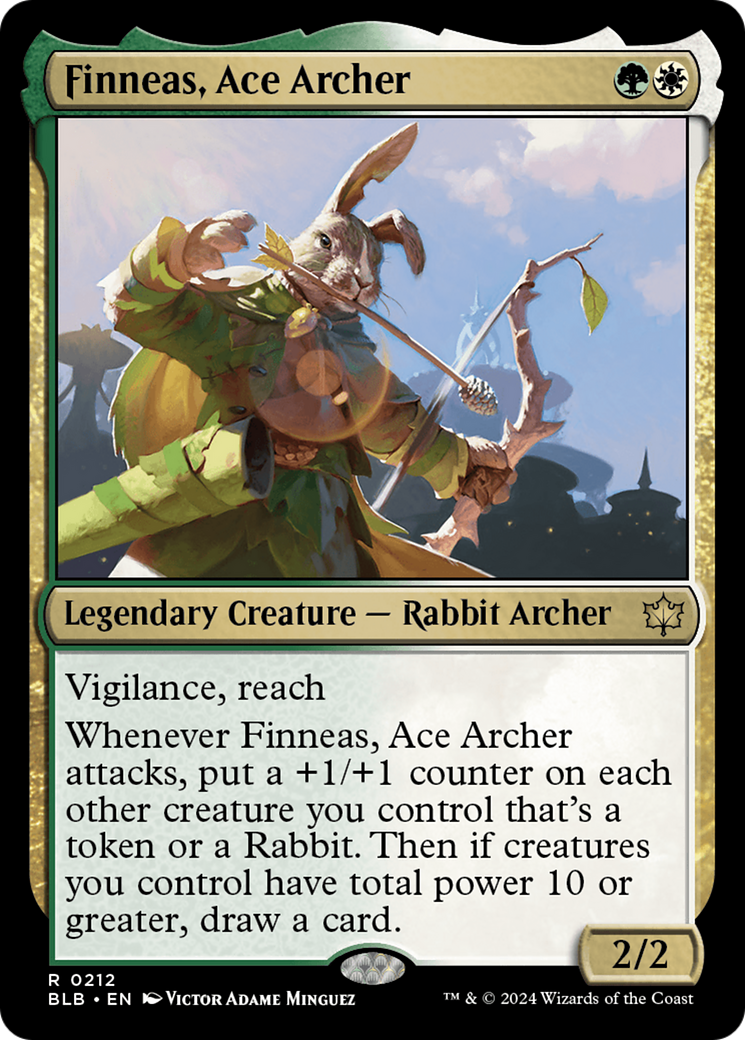 Finneas, Ace Archer [Bloomburrow] | Chromatic Games