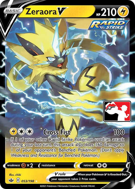 Zeraora V (053/198) [Prize Pack Series One] | Chromatic Games