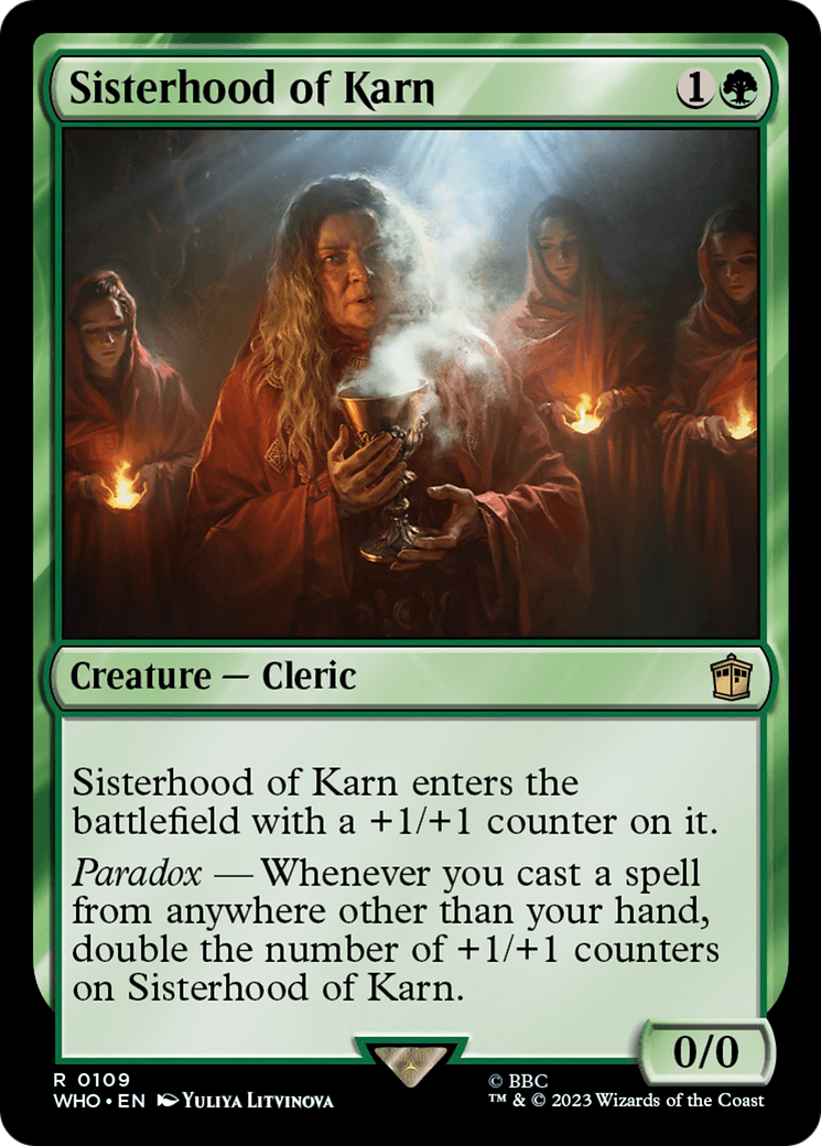 Sisterhood of Karn [Doctor Who] | Chromatic Games