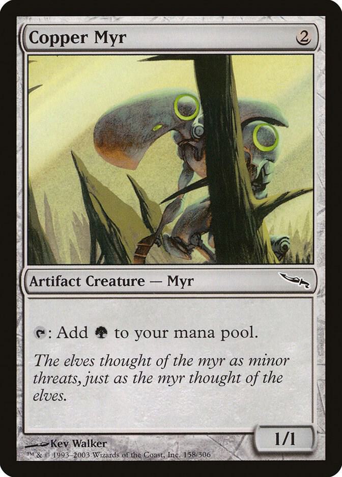 Copper Myr 158/306 (Mirrodin)  | Chromatic Games