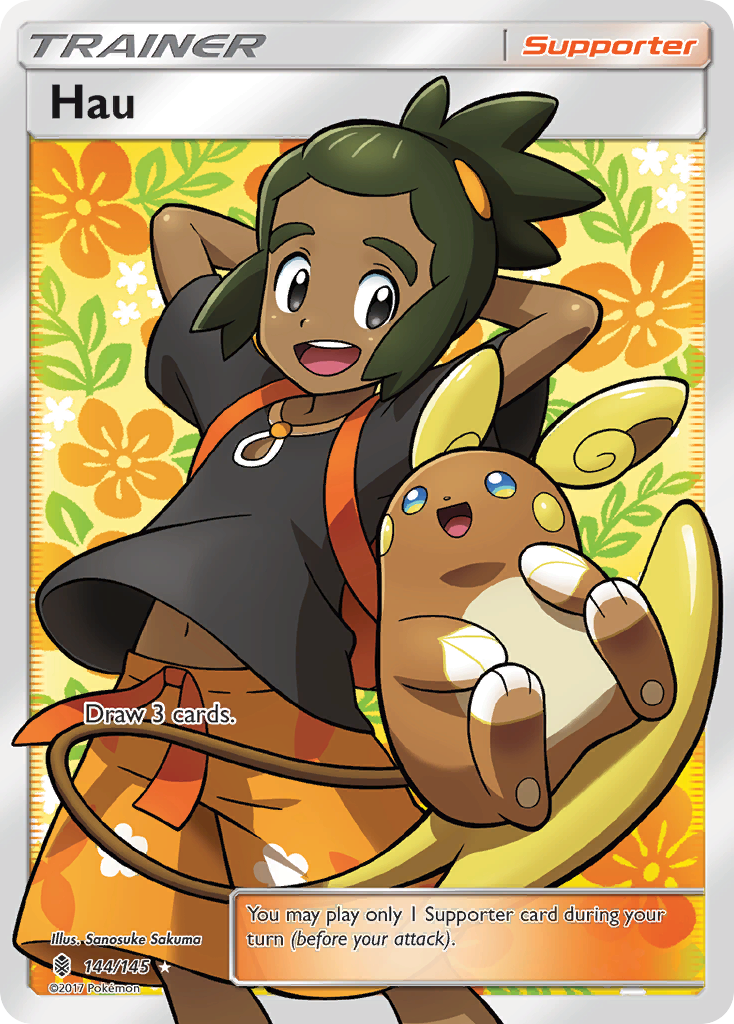 Hau (144/145) [Sun & Moon: Guardians Rising] | Chromatic Games