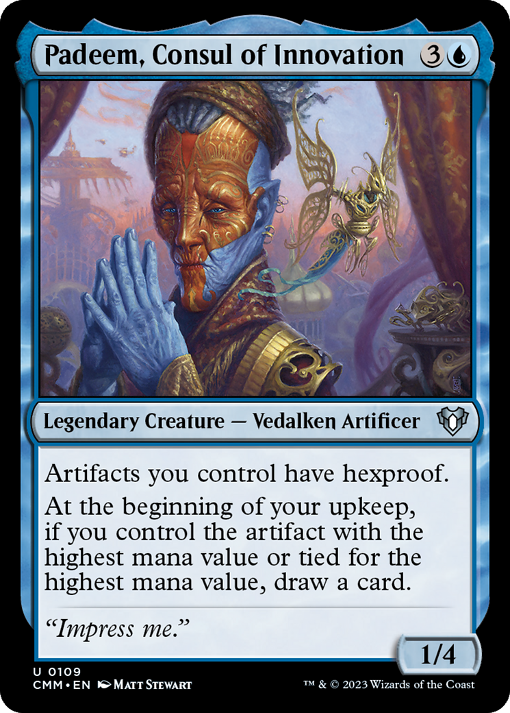 Padeem, Consul of Innovation [Commander Masters] | Chromatic Games