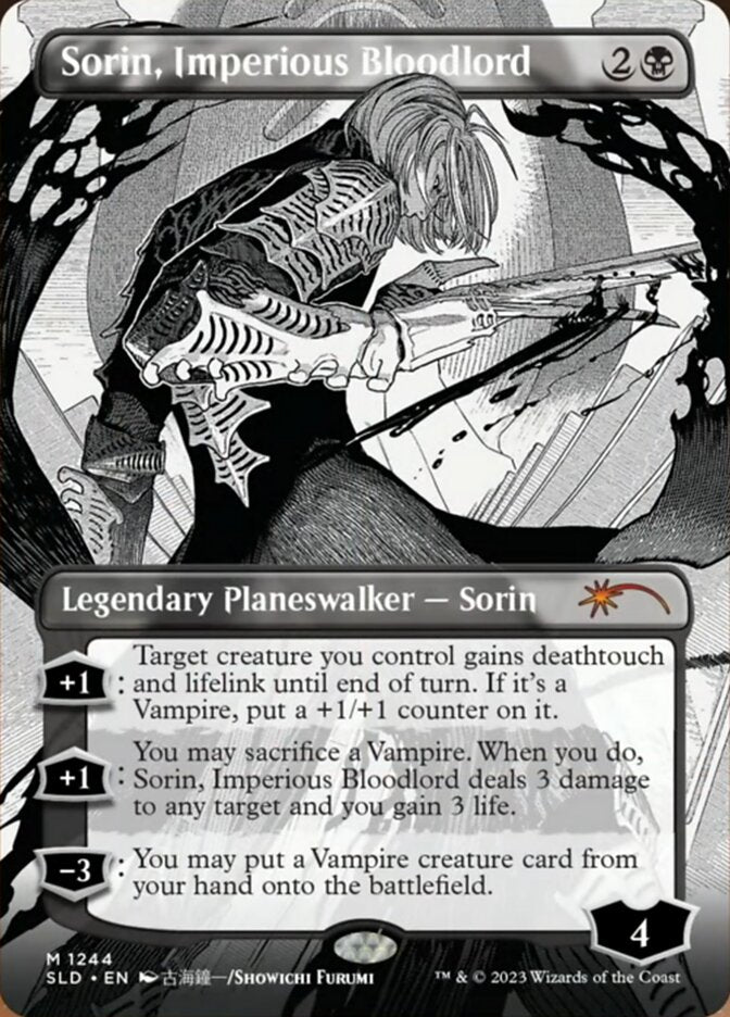 Sorin, Imperious Bloodlord (Borderless) [Secret Lair Drop Series] | Chromatic Games