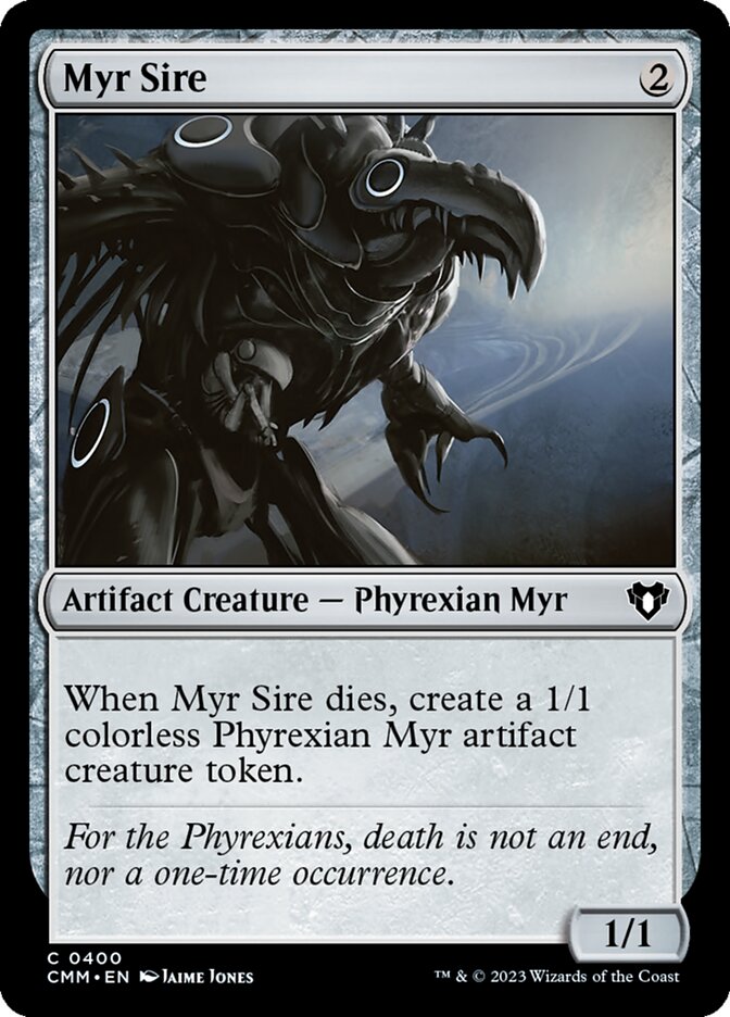 Myr Sire 400/451 (Commander Masters)  | Chromatic Games