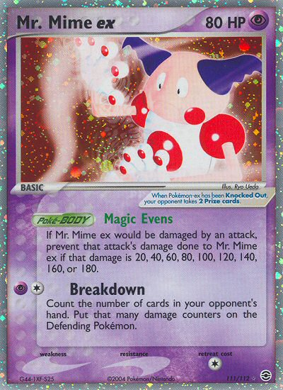 Mr. Mime ex (111/112) [EX: FireRed & LeafGreen] | Chromatic Games