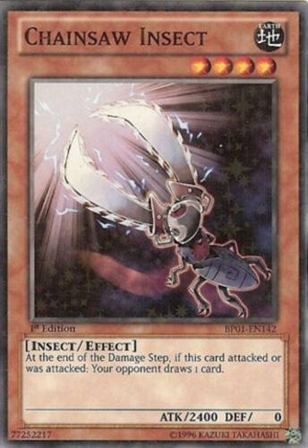 Chainsaw Insect [BP01-EN142] Starfoil Rare | Chromatic Games