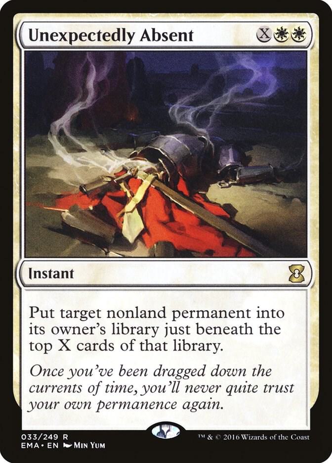 Unexpectedly Absent 33/249 (Eternal Masters)  | Chromatic Games
