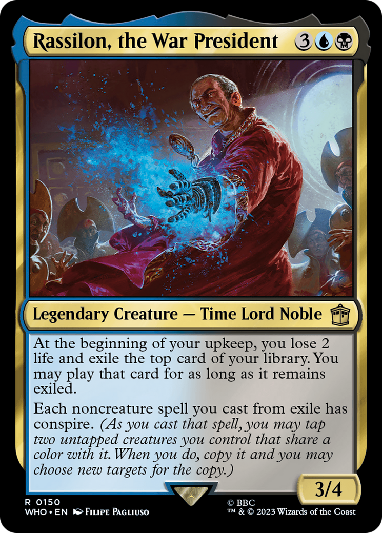 Rassilon, the War President [Doctor Who] | Chromatic Games