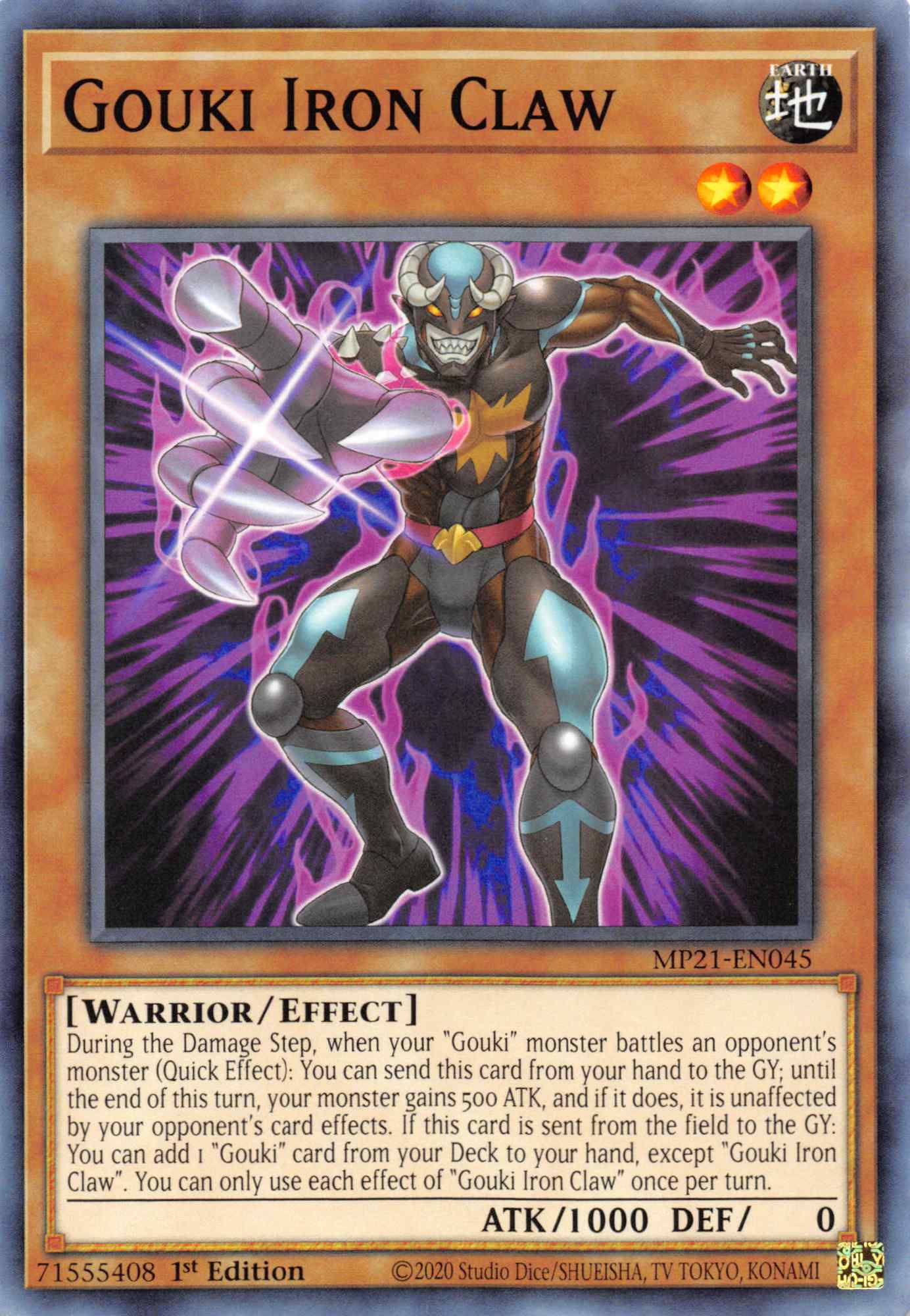Gouki Iron Claw [MP21-EN045] Common | Chromatic Games