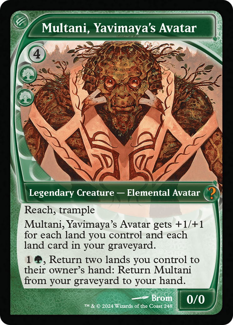 Multani, Yavimaya's Avatar (Future Sight) [Mystery Booster 2] | Chromatic Games