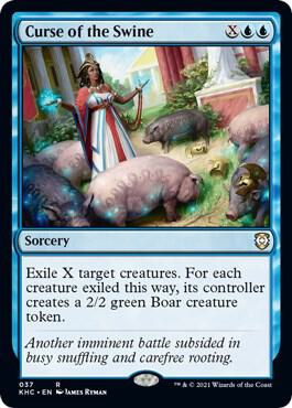 Curse of the Swine 37/1 (Commander: Kaldheim)  | Chromatic Games