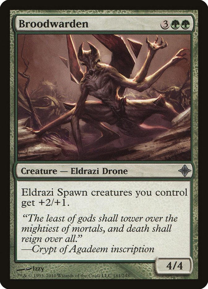 Broodwarden 181/248 (Rise of the Eldrazi)  | Chromatic Games