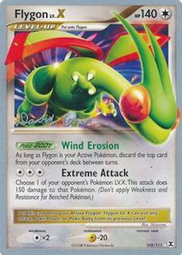 Flygon LV.X (105/111) (Stallgon - David Cohen) [World Championships 2009] | Chromatic Games