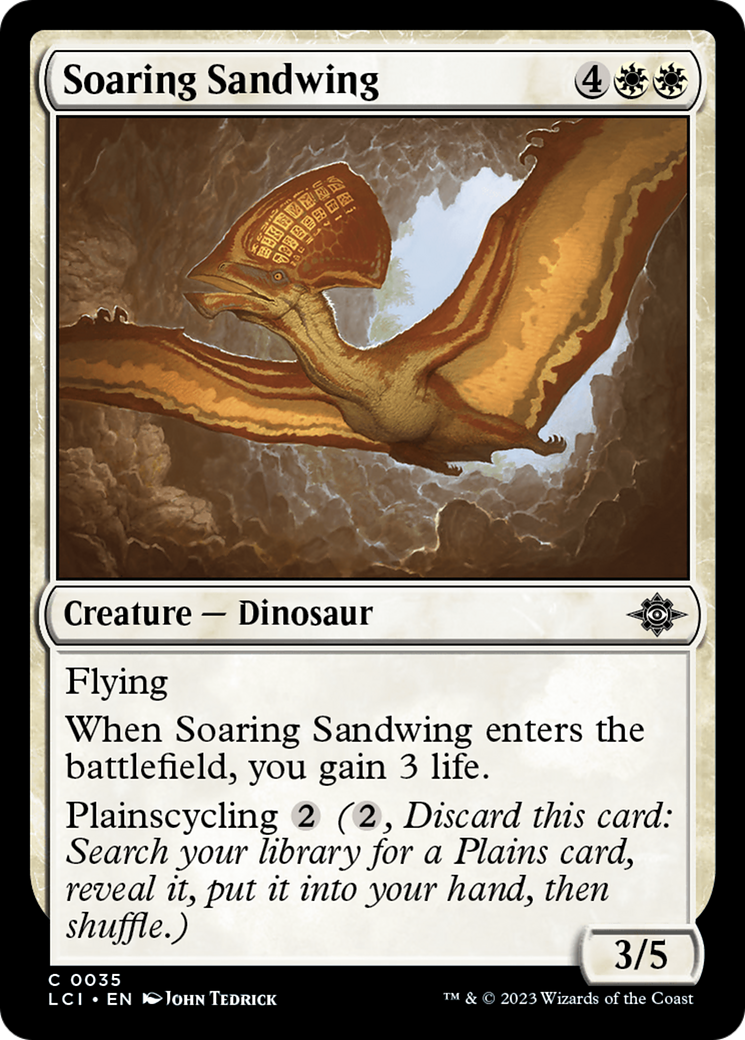 Soaring Sandwing [The Lost Caverns of Ixalan] | Chromatic Games